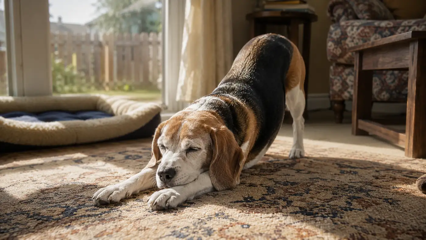 How to Help a Senior Dog with Stiffness and Joint Pain